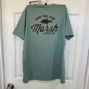 Set of 2 Boys Marsh Wear Size Large Outdoor Tees